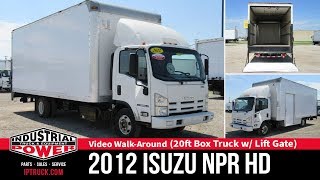 Career Overview Used 2012 Isuzu NPR HD Delivery Truck with side door