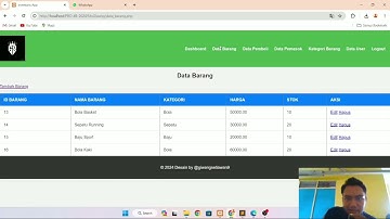Tugas UTS Demo Aplikasi Inventaris Toko Olahraga