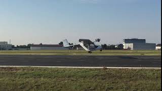 AVI Aircraft SWAN 120 ultralight plane takeoff