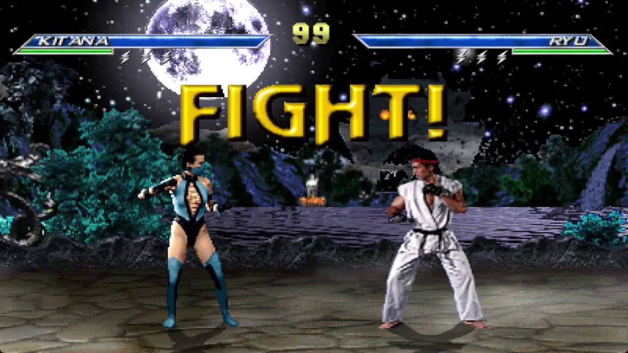 MORTAL KOMBAT: NEW ERA- KITANA VS. RYU 2-19-26 #gaming #mugen #mortalkombat #videogames
