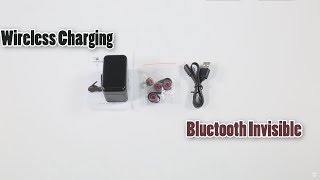 Jh-S9096 Tws Bluetooth Invisible Earphone Wireless Charging