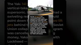 The Soviet Jump Jet Linked to the F-35B