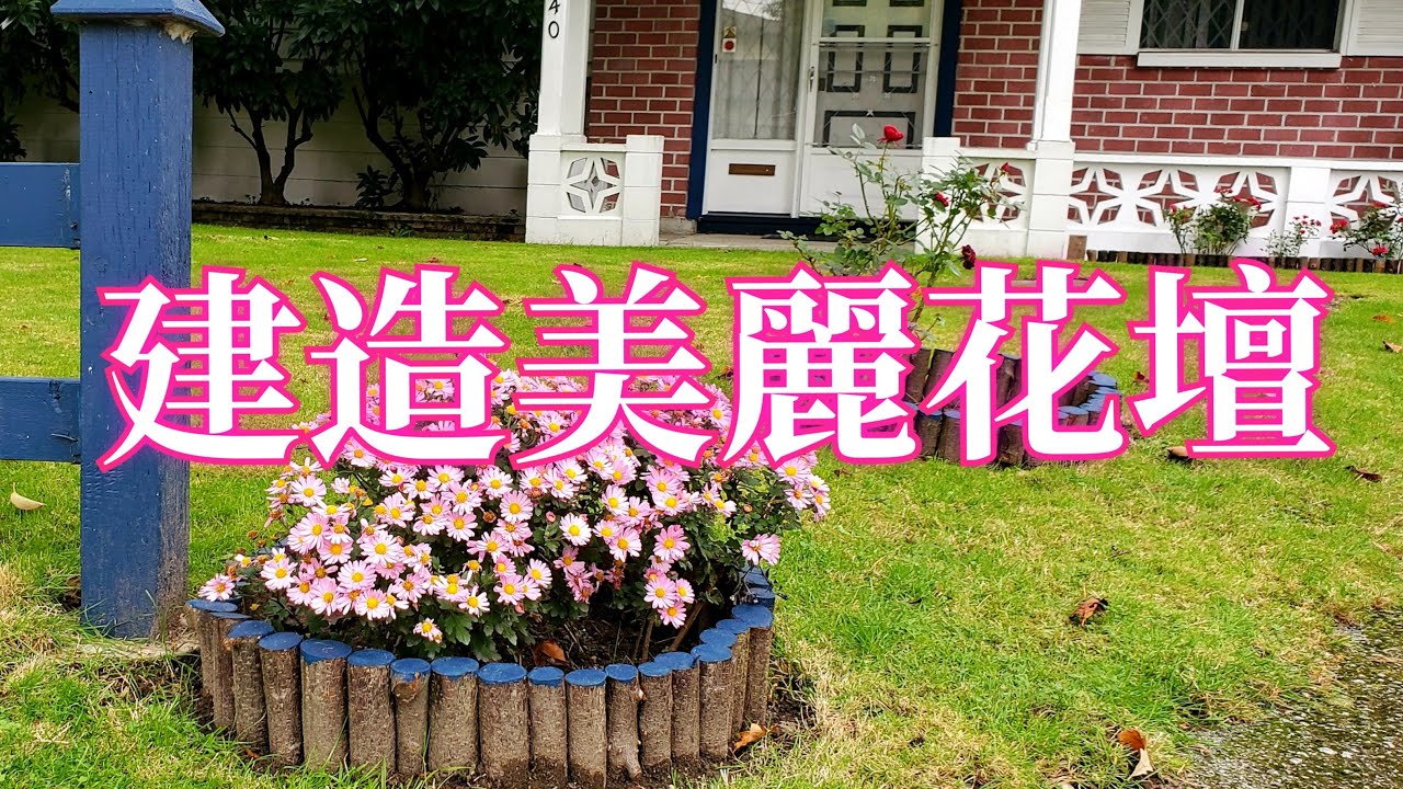 Diy 廢棄樹枝製作漂亮花壇 環保簡單 Youtube