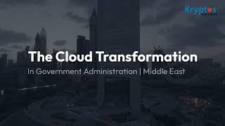 Cloud Transformation for Government