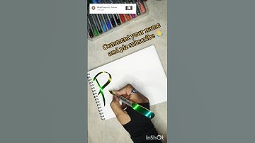 drawing your name in a 3d bubble style #shorts #viral #nameart #3ddrawing #arttutorial #foryou