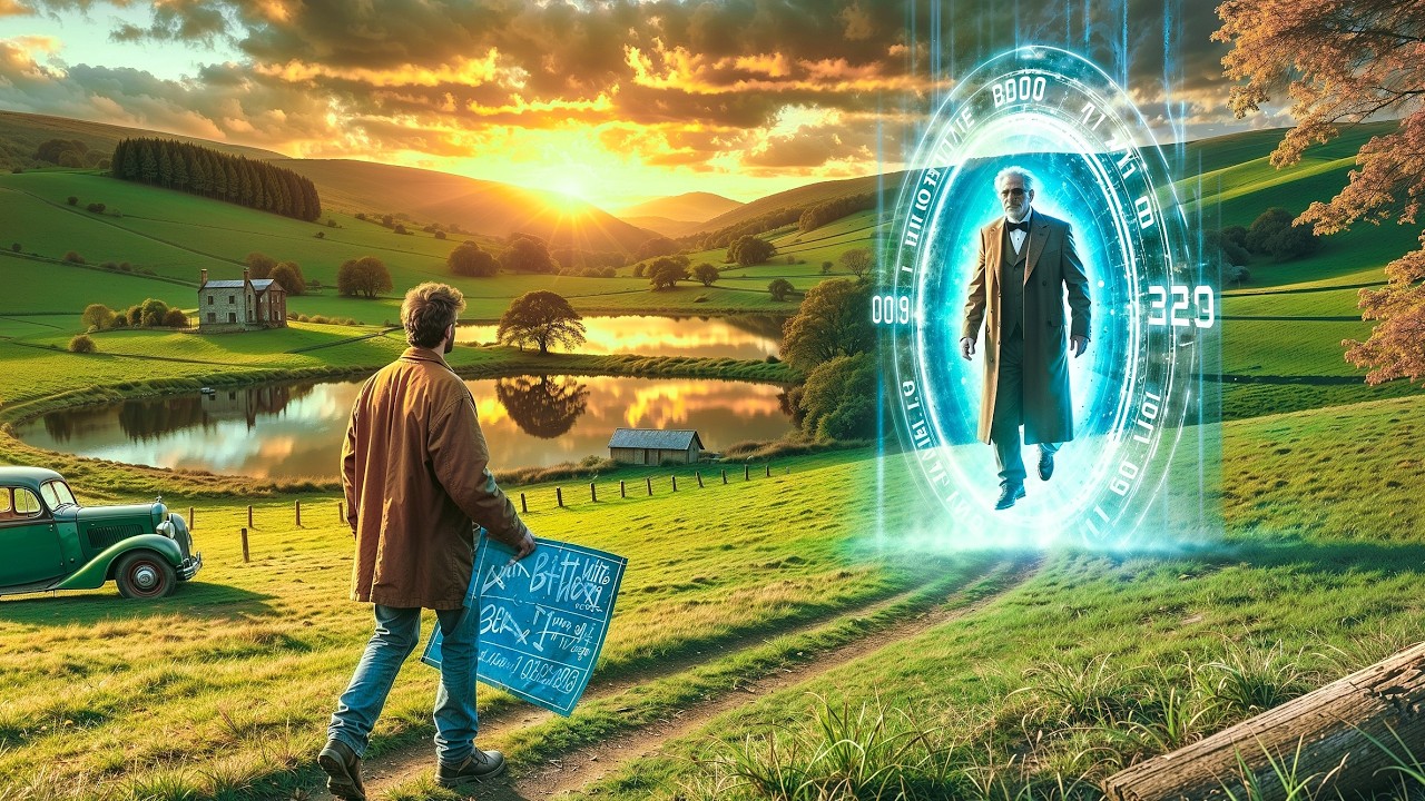 His Future Self Visits, WARNING, 