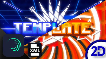 ALIGHT MOTION┃Free 2D Dual Styled Intro Template (XML Preset)