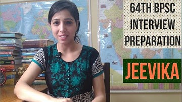 64th bpsc interview preparation- topic -  ( jeevika ) aspirational programme of Bihar govt.
