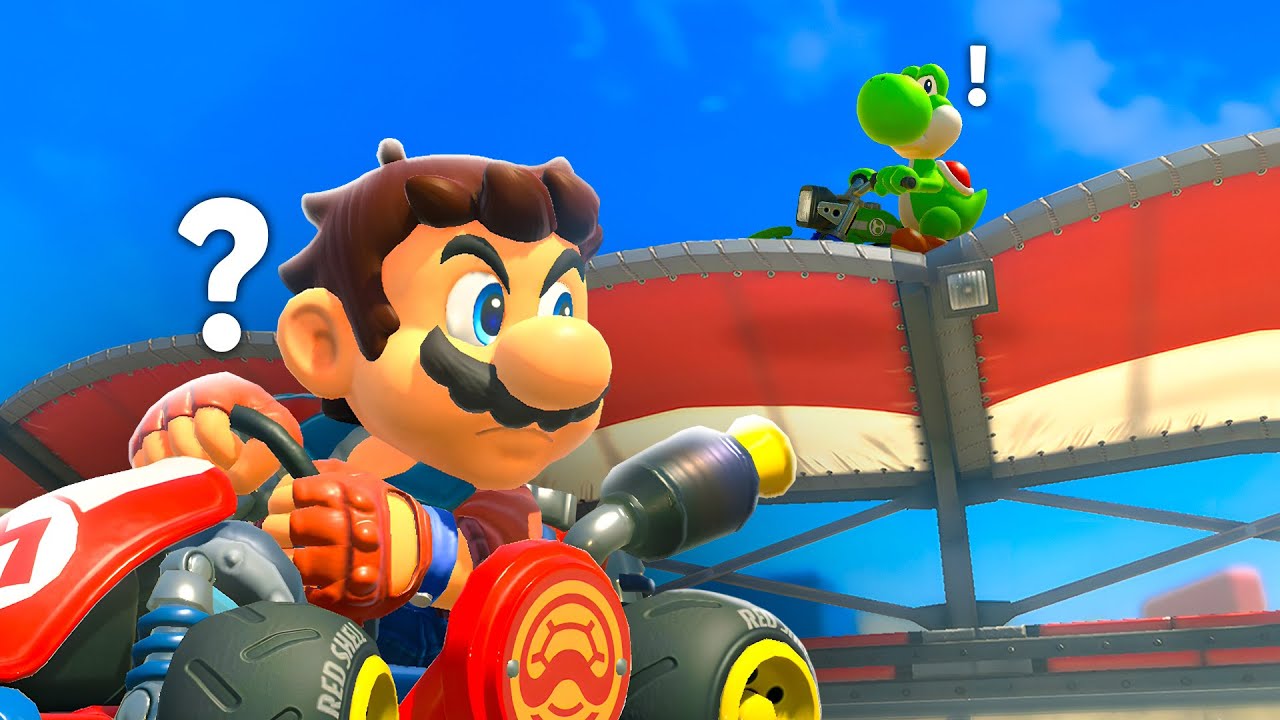 CACHE CACHE MARIO KART WORLD GEANT (8 Joueurs)