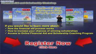 Financial Aid and Scholarship Workshop Online