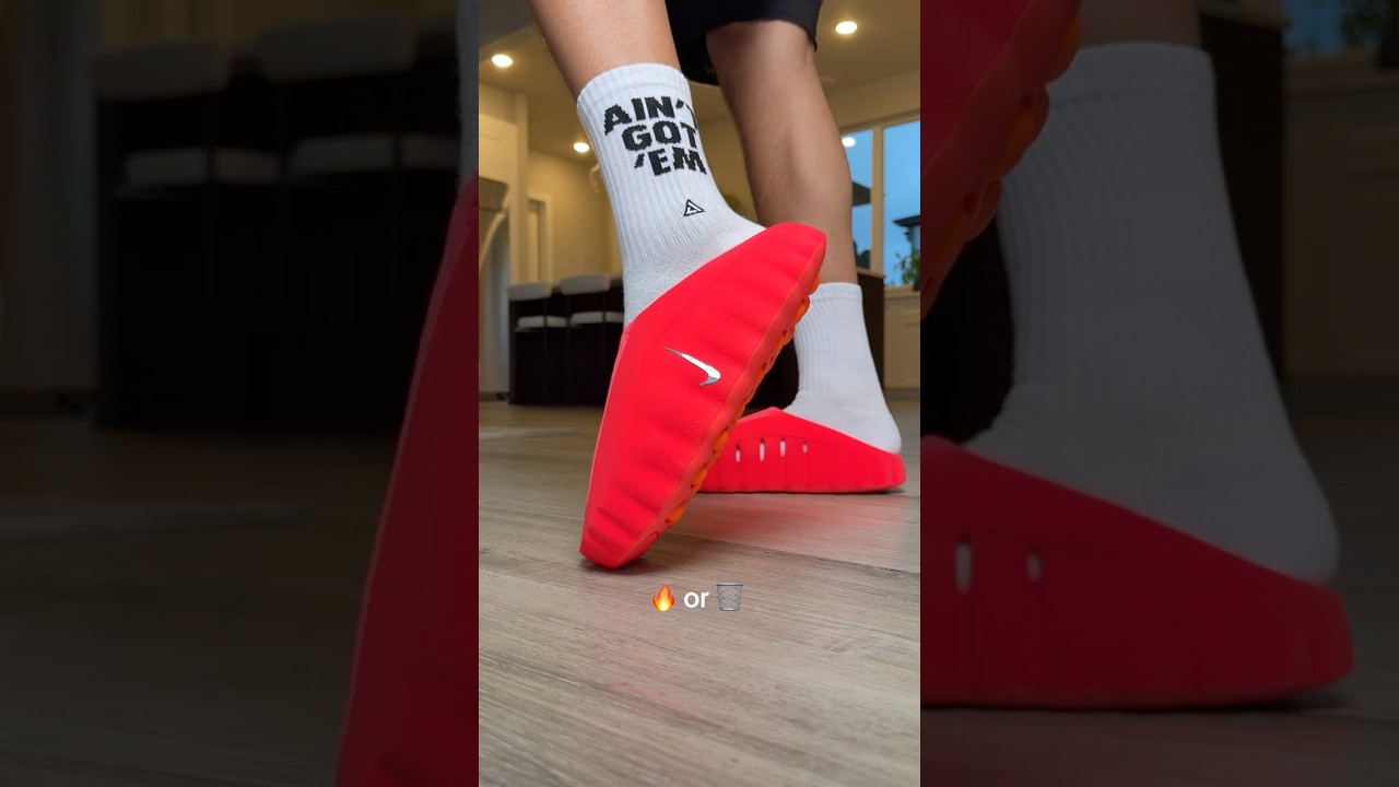 Nike Mind 001 Solar Red Chrome Hyper Crimson - YouTube
