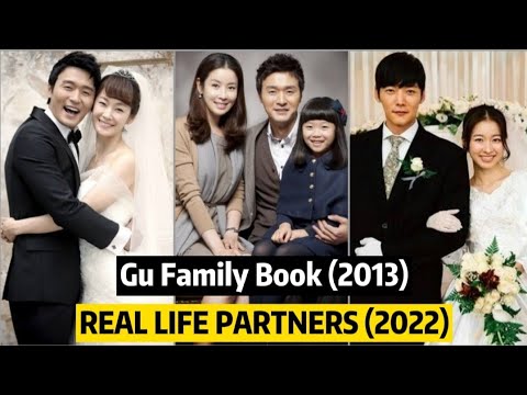 Korean Drama Gu Family Book (2013) Cast Real Life Partners (2022) FK creation