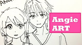 How To Draw Manga Couple Anime Boy Anime Girl Hug Youtube