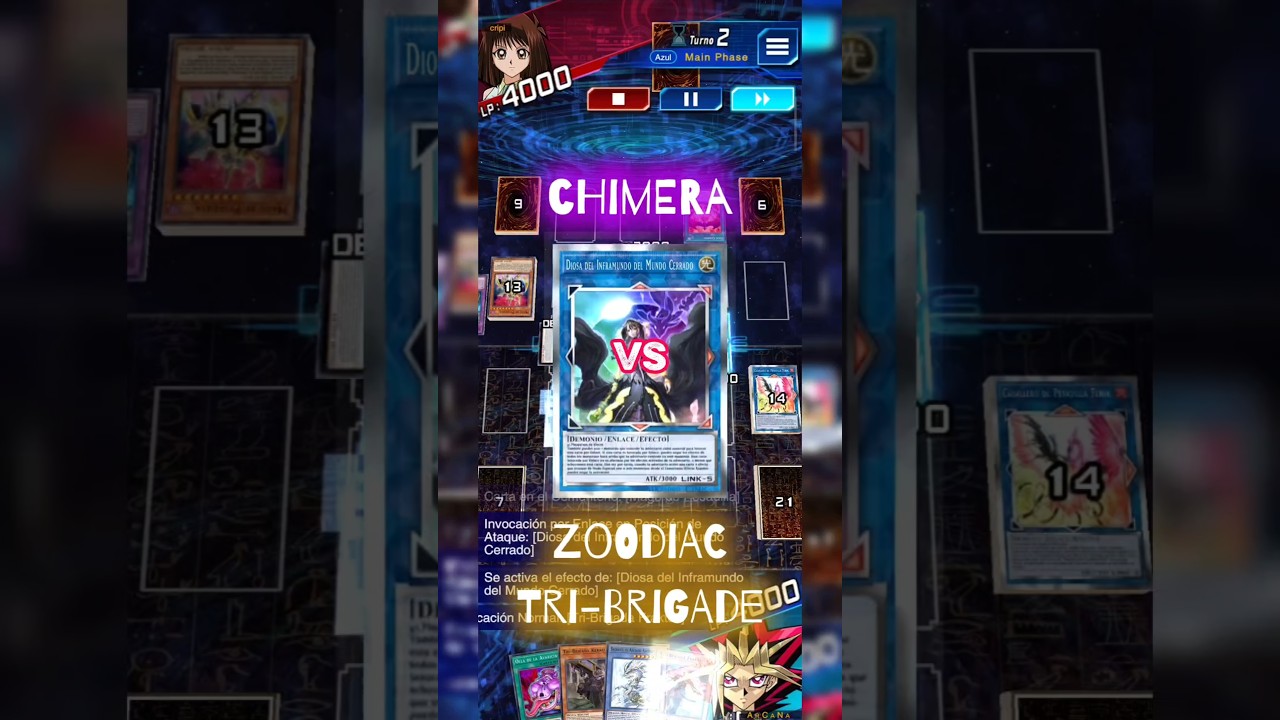 Zoodiac 🌒 ft. Tri-Brigade 🔫 vs Chimera 🦄 | Yu-gi-oh! Duel Links 