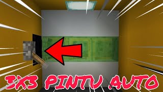 CARA MEMBUAT PINTU 3X3 DENGAN MUDAH DI MINECRAFT
