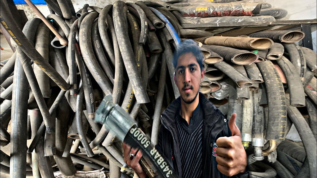 How to make hydraulic hose pipe for earn money || complete hydraulic ...