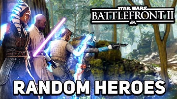 Battlefront 2022 1V1 Duels But If I lose I Swap To A RANDOM Hero! (Battlefront 2)
