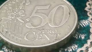 Munich,Rare Coin High Grade Euro mint mark of Germany 50 Euro Cent 2003 D Coin Value