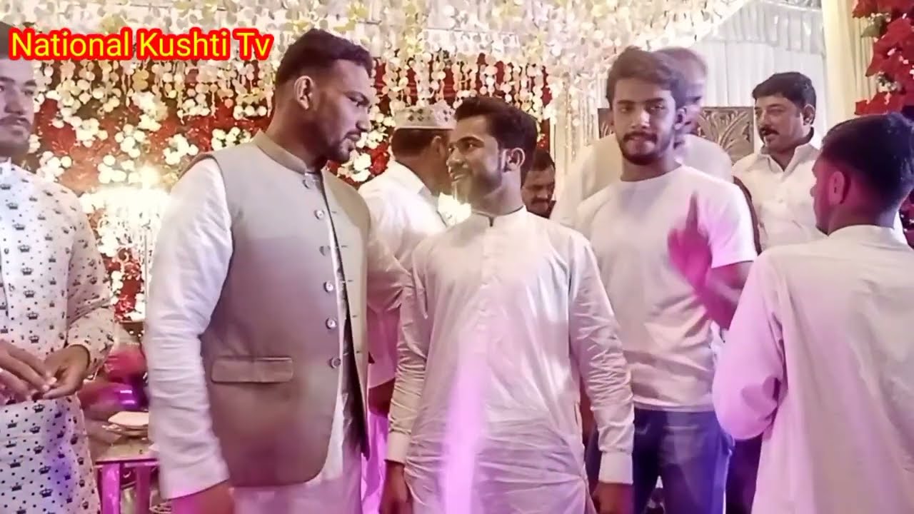Inam Pehlwan Butt ni Adnan Pehlwan Train Wala ki Shadi Attend Karty howy || National Kushti Tv