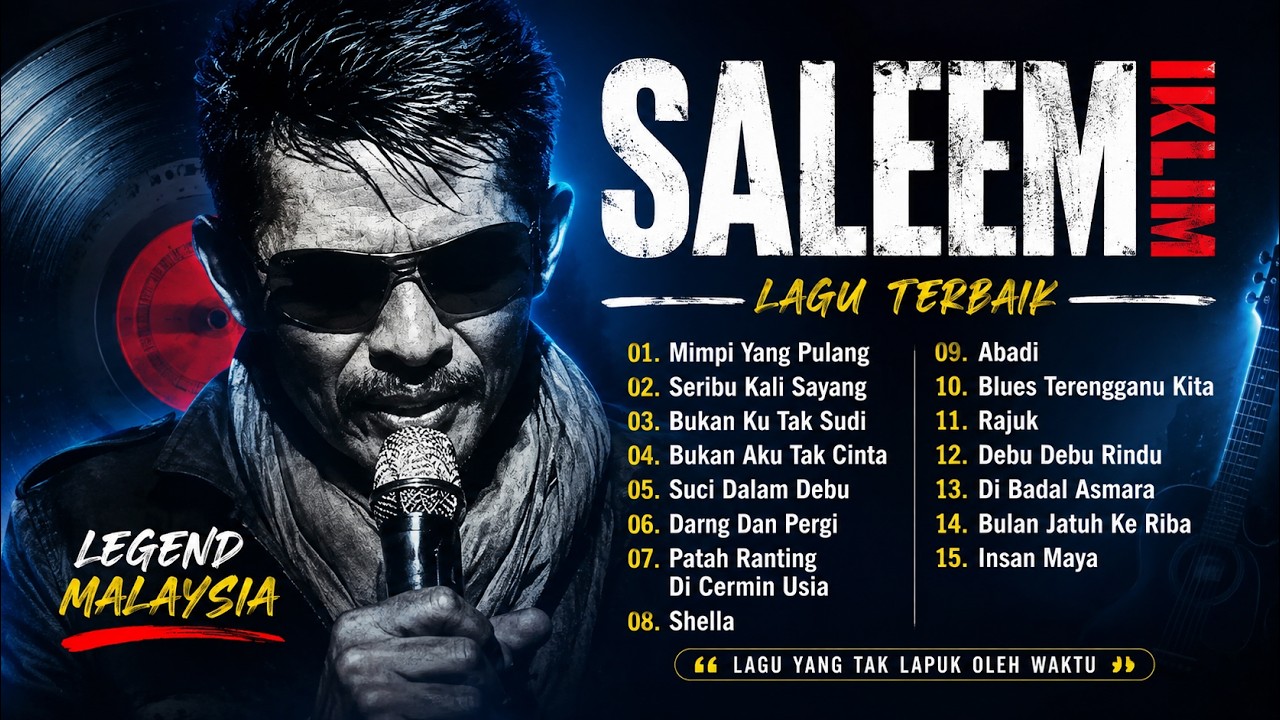 SALEEM IKLIM - Lagu Malaysia Terbaik Sepanjang Masa | Full Album Nostalgia 2026