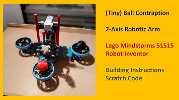 small 2 axis robotic arm Lego Mindstorms 51515