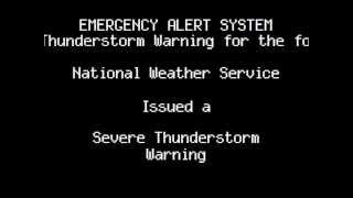 Severe T'Storm Warning: Amarillo, TX (4/26/12)
