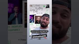Ed eason of mtv challenge showing support for dielaughing.org #mtvchallenge #comedy