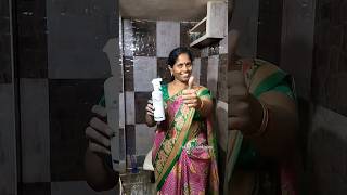 ఏళ్ల తరబడి ఉన్న ఉప్పునీటి మరకలు పోతాయి | bathroom cleaner # #shorts
