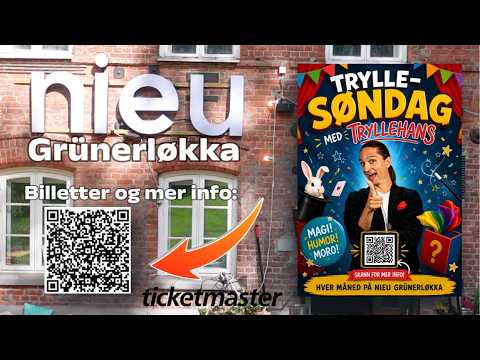 Release trailer for Tryllesøndag med TrylleHans på nieu Grünerløkka!