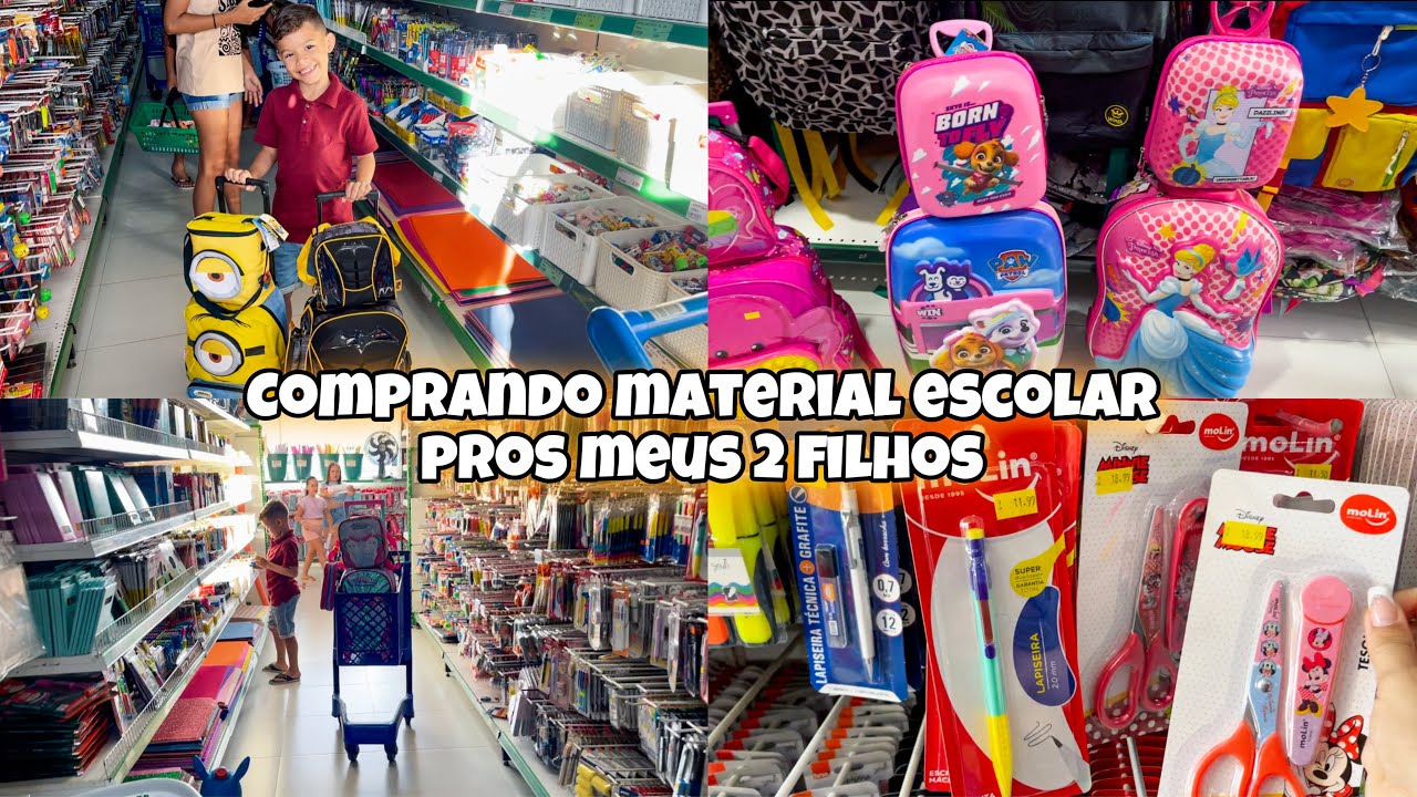 MATERIAL ESCOLAR/ MUITA COISA😱 PARTE 1
