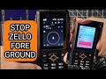 INRICO T320 - STOP ZELLO COMING TO FOREGROUN