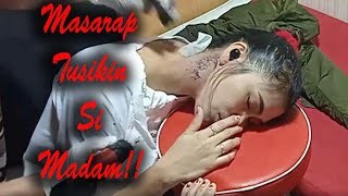 Nagpa Tusok Sa May Leeg Si Boss