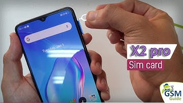 Realme X2 Pro 2020  First Setup Active Insert nano Sim without Sd card- Gsm Guide
