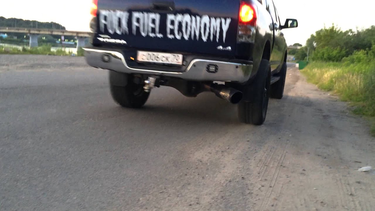 Gibson Metal Mulisha exhaust on tundra YouTube