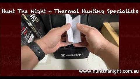 HIK Micro Thunder TH35 - Whats In The Box - with ben from huntthenight.com.au