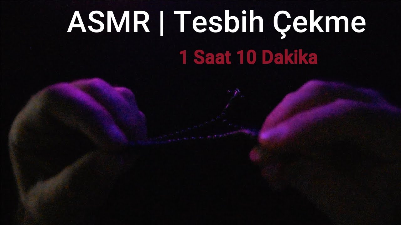 ASMR | Tesbih Çekme | Manevi huzur | Namaz Tesbihatı | ASMR Arabic Words
