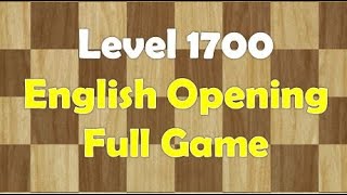 English Opening King's English variation Full Game  | Chess Play and Learn Level 1700 screenshot 3