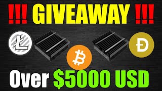 More FREE Stuff!!! ASICs, Crypto Its All Yours $5000+ GIVEAWAY screenshot 3