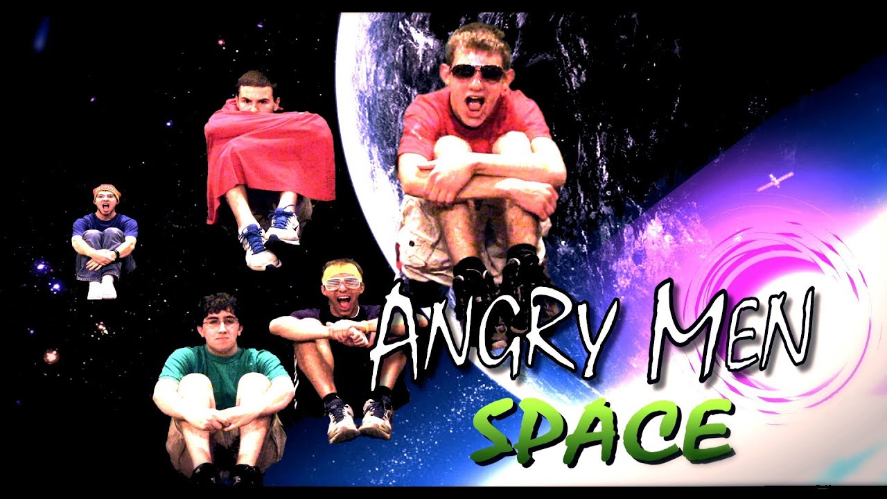 ANGRY MEN SPACE (a parody of Angry Birds Space)