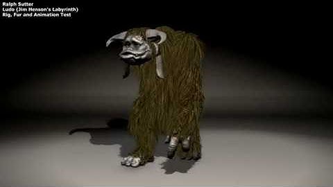 Ludo - 3D Model - Rig Test