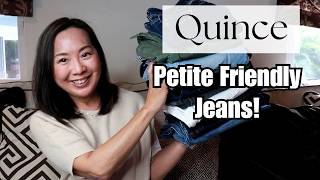 Quince Premium Denim - 1 Year Update! Petite-Friendly Jeans for Only $50 (Feb 2026) #quincepartner