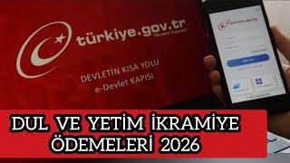 Dul Ve Yeti̇m İkrami̇ye Ödemeleri̇ 2026 Ne Kadar Olacak? Dul Ve Yetim Maaşı Alana Bayram Ikramiyesi