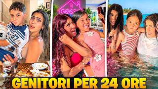 SARA E LUCREZIA DIVENTANO I GENITORI DI ILARY E FIGLIA CHIARA PER 24 ORE NELLA GOSSIP HOUSE!