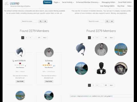 user pro wordpress plugin