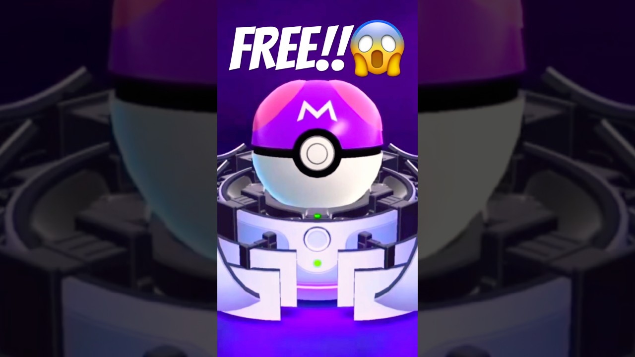 🔥НОВЫЙ БЕСПЛАТНЫЙ МАСТЕРБОЛ в Pokemon GO!🔥 