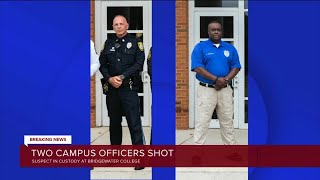 2 officers killed; 1 person in custody at Bridgewater College