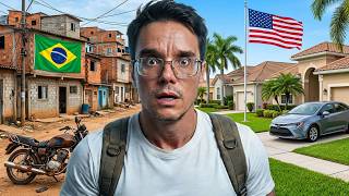 SOBREVIVI COM UM SALÁRIO MÍNIMO no BRASIL 🇧🇷 e nos EUA 🇺🇸 - Peter Reage