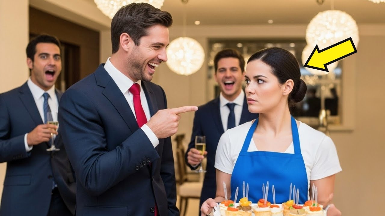 🔴Milionário riu da roupa da Empregada... até ela dizer 'Minha filha estuda na mesma escola que a sua