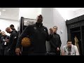 Inside the Kings Locker Room after Clinching a Playoff Berth
