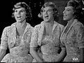 The McGuire Sisters:  from Easter Parade to White Christmas; An Irving Berlin Medley